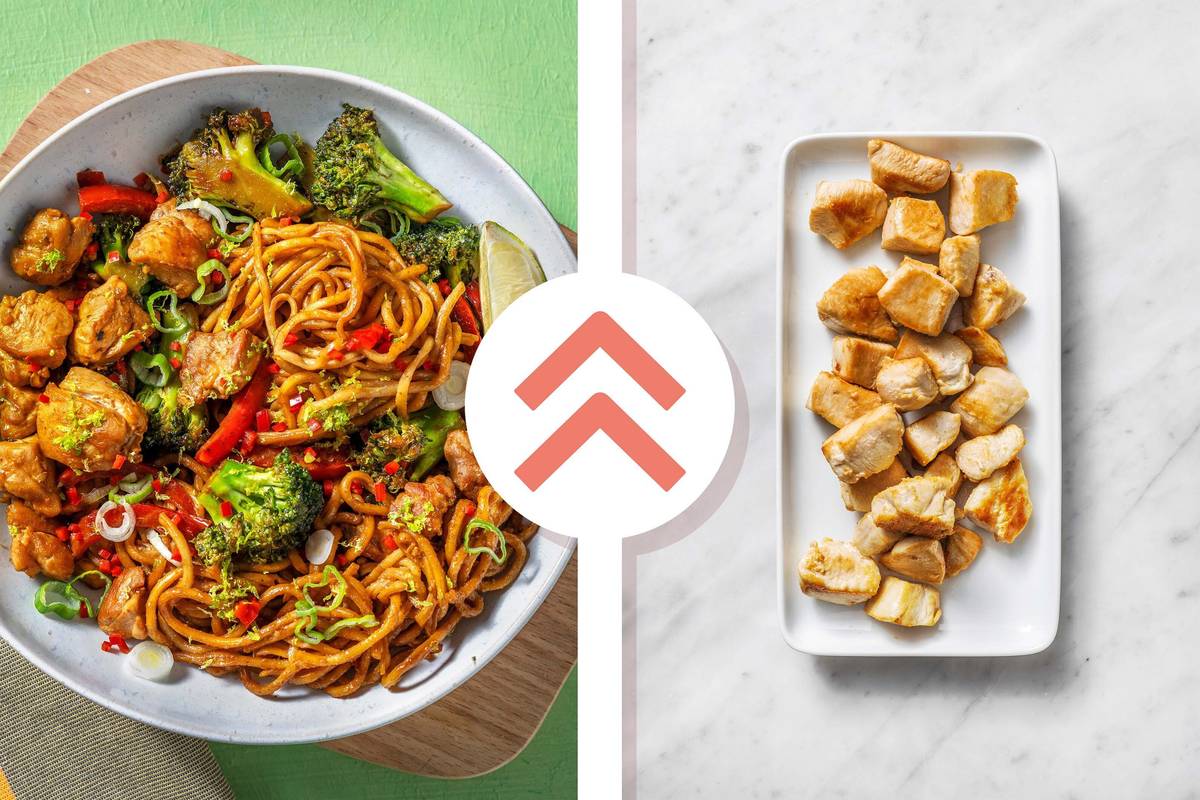 Peanut Chicken Breast and Broccoli Stir-Fry