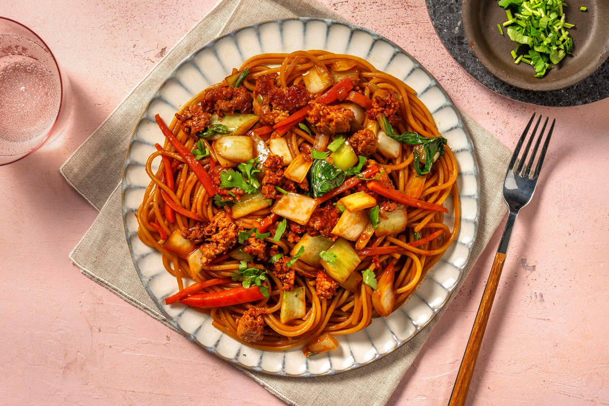 Nouilles au porc façon rivière des Perles