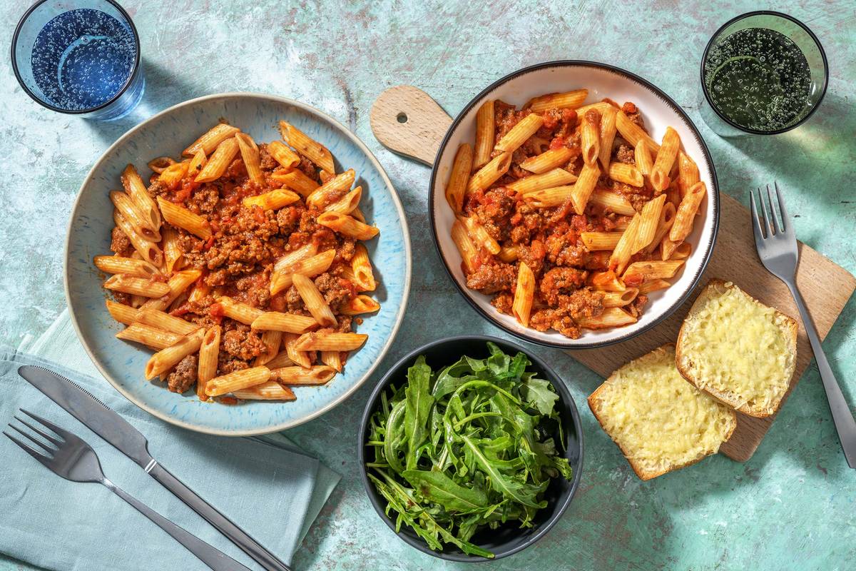 Penne Beef Ragu