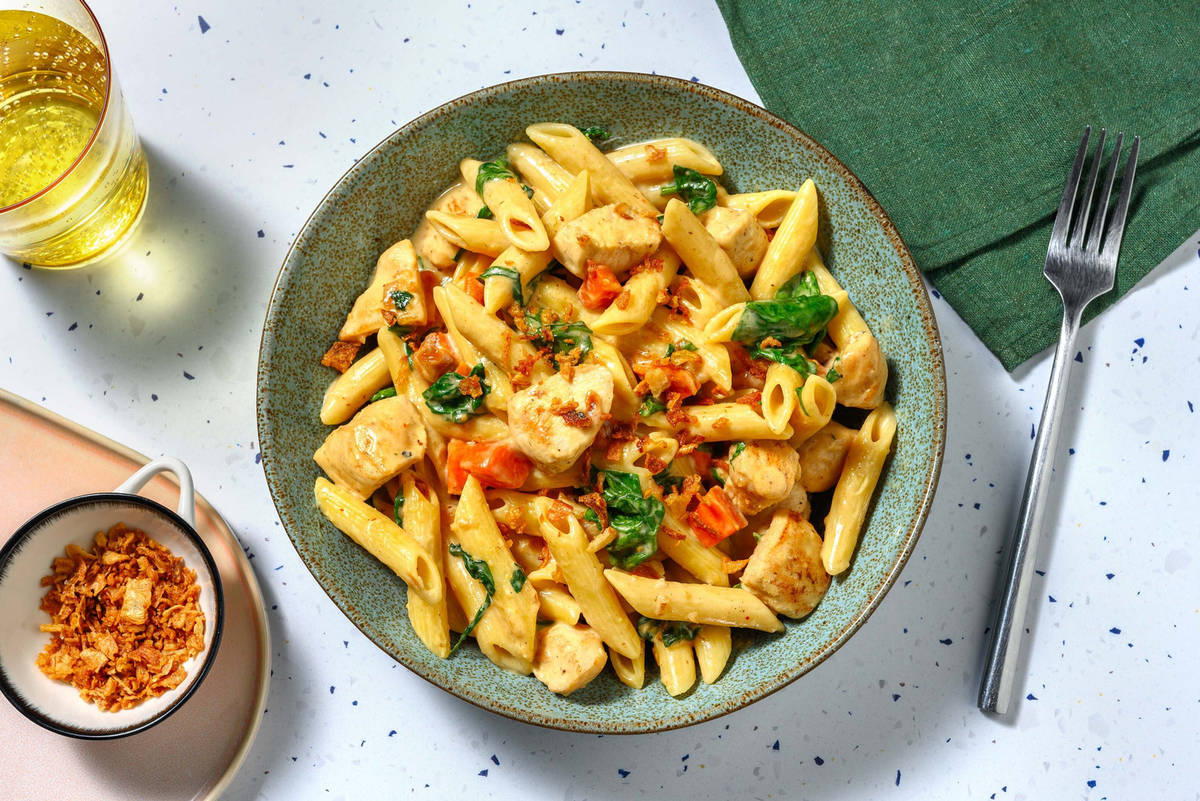 Curried Chicken Penne