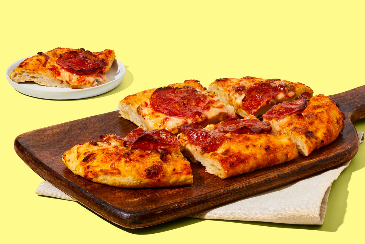 Pepperoni Focaccia Flatbread