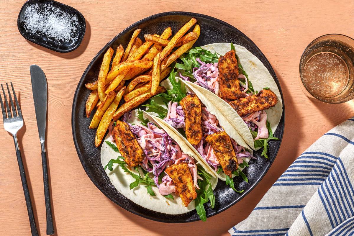 Peri Peri Halloumi & Crunchy Veg Wraps