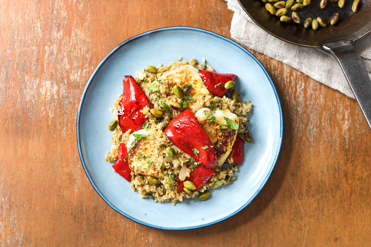 Persian Freekeh Pilaf