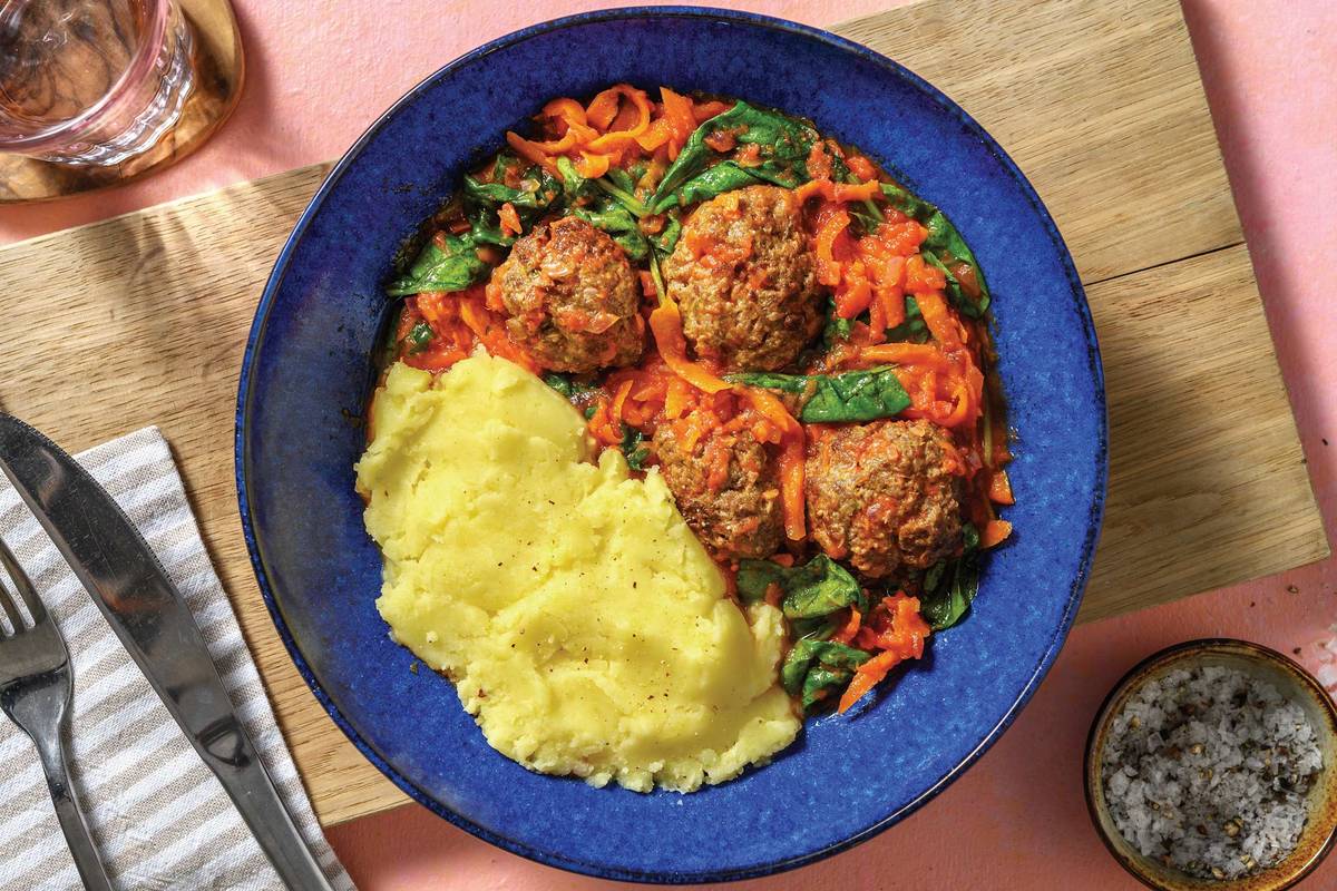 Pesto & Parmesan Beef Meatballs