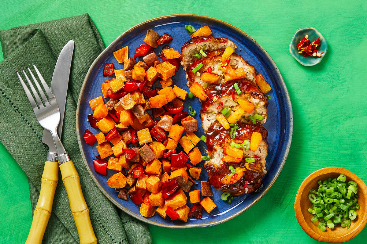 Pineappley Pork Meatloaves