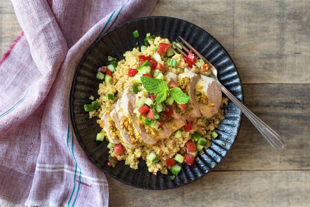 Pistachio-Crusted Chicken
