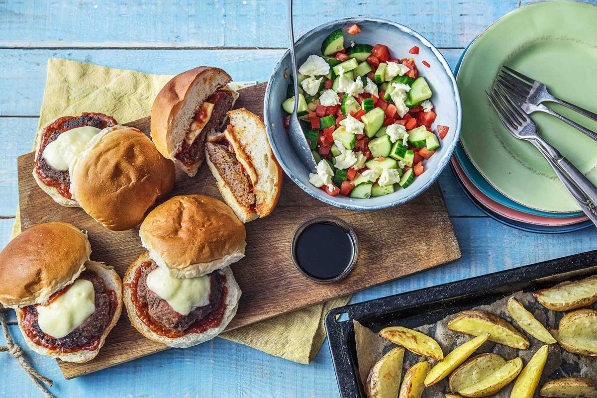 Pizza Burgers