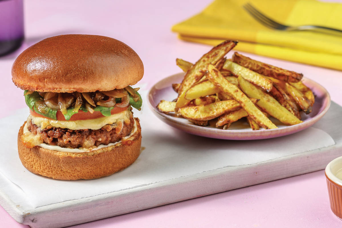 Plant-Based Cheezeburger