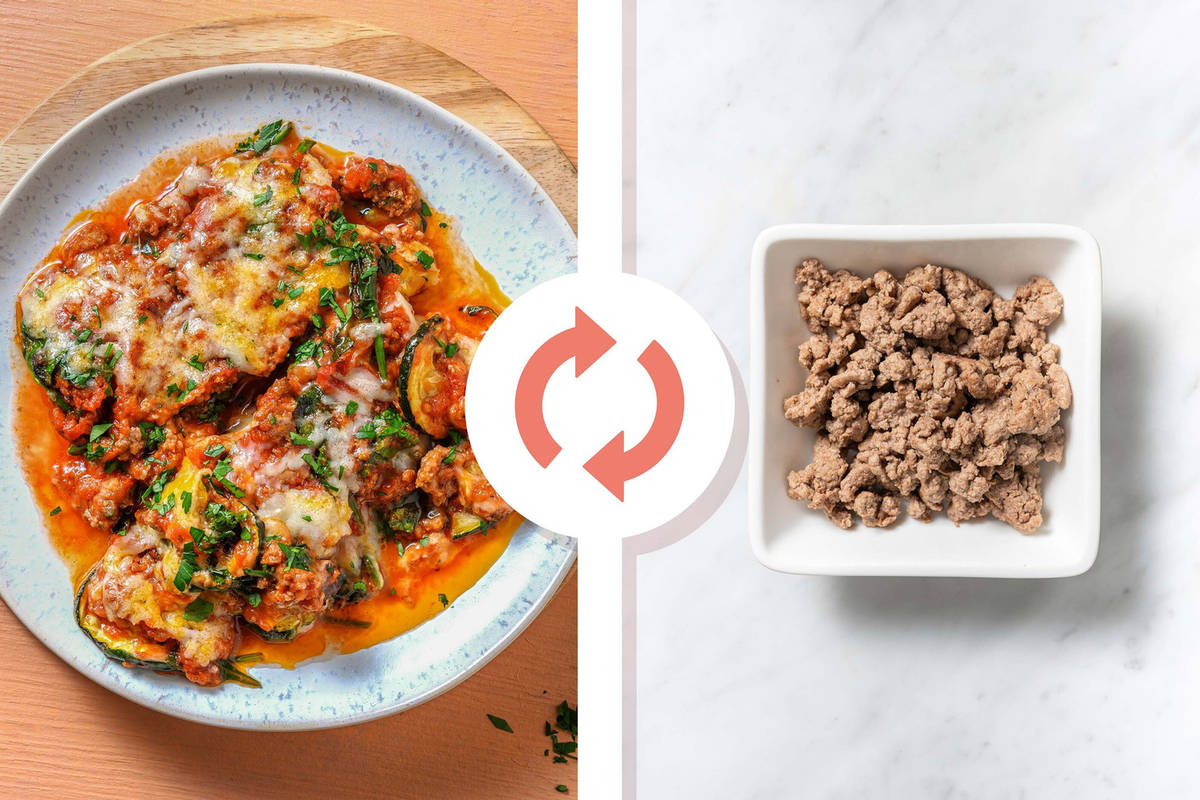 Poêlée au bison et à la courgette