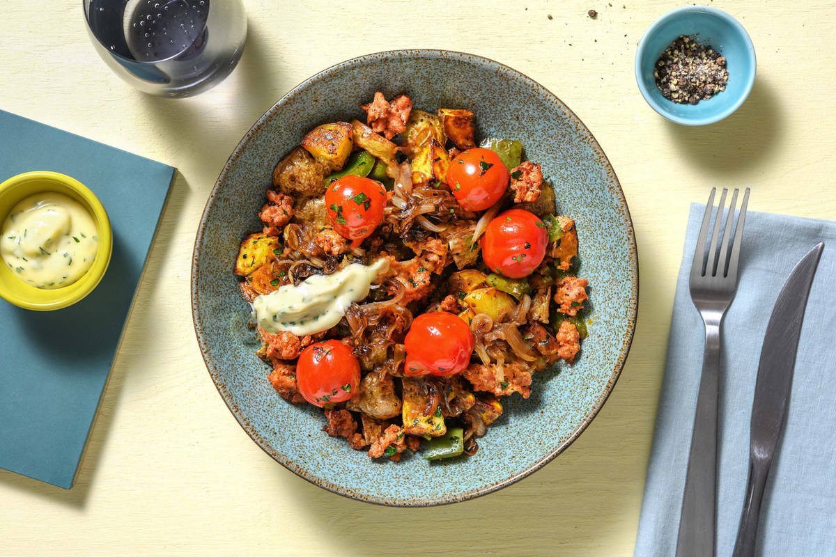 Chorizo Hash