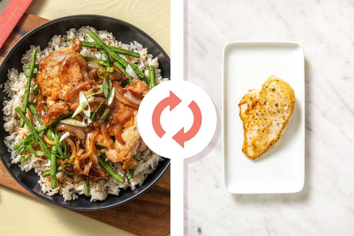 Poitrines de poulet adobo façon philippine