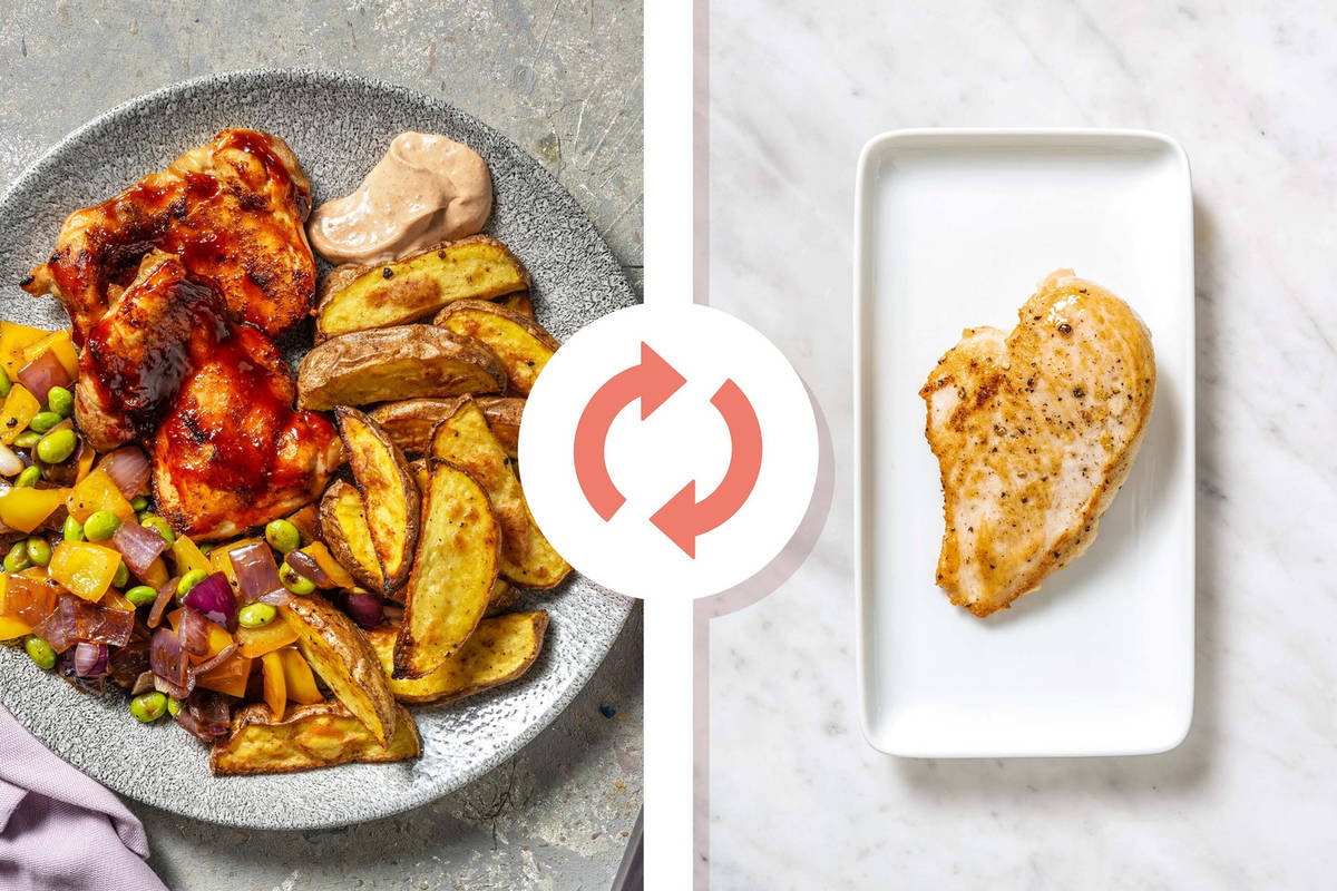 Caramelized BBQ Chicken Breasts