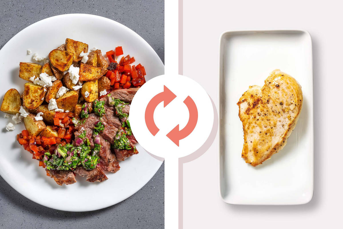 Chicken & Chimichurri Sauce