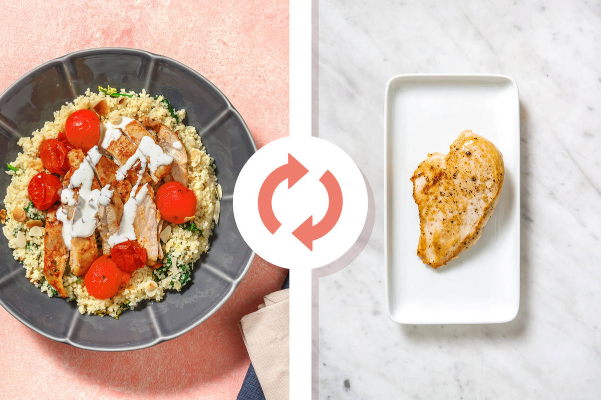 Harissa and Honey-Glazed Chicken Breasts