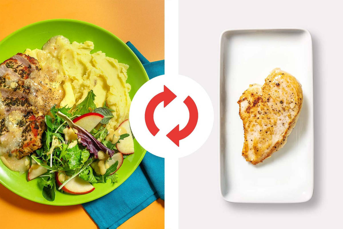 Seared Chicken Breast & Mashed Potatoes