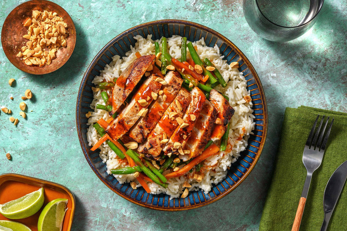 Thai-Spiced Ginger Pork