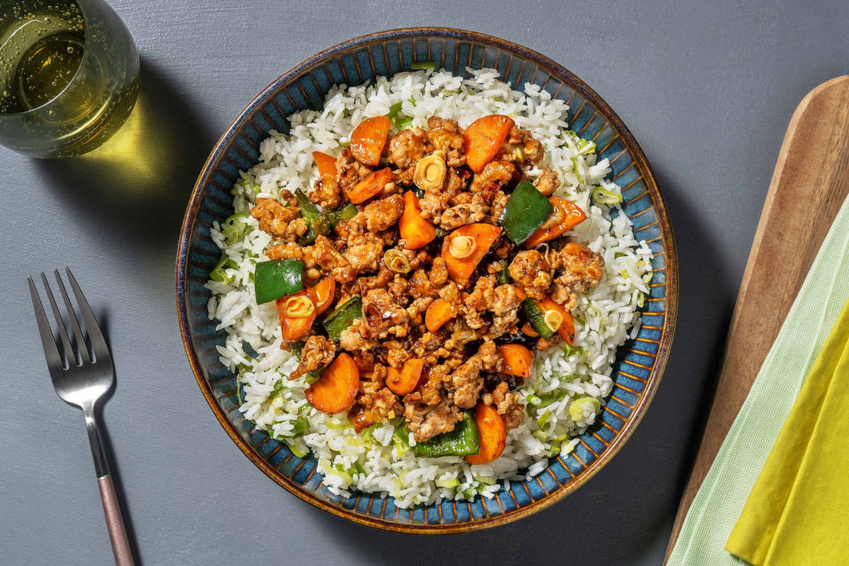 Porc épicé façon Hunan