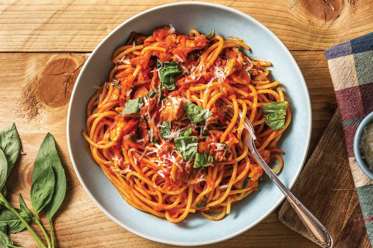 Porcini Mushroom Spaghetti Bolognese