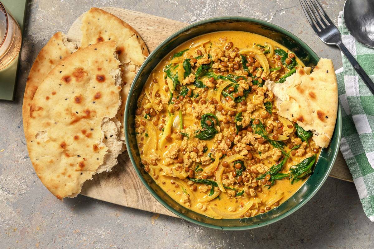 Pork and Lentil Curry