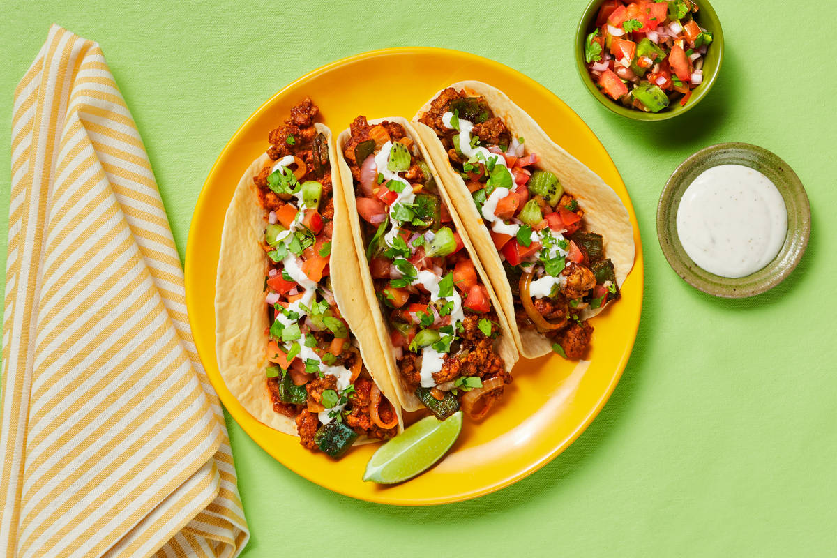 Pork & Poblano Tacos