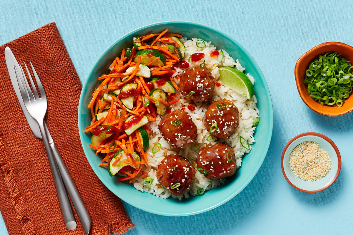 Pork Bulgogi Meatballs