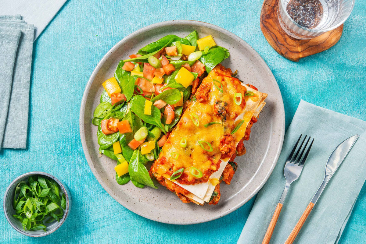 Pork Enchilada Casserole