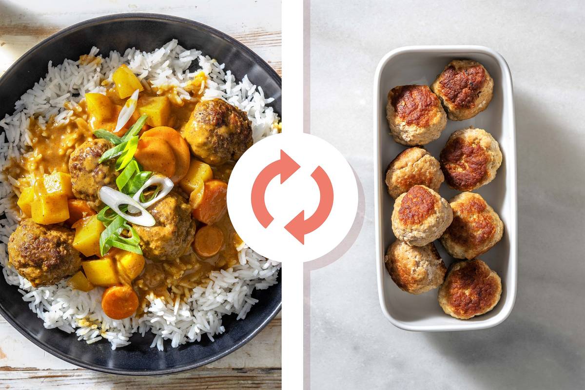 Pork Meatball Massaman Style Curry