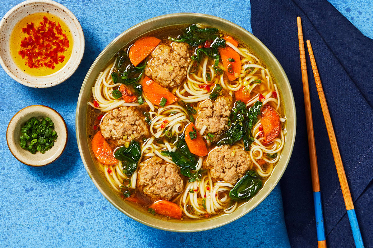 Pork Meatball Ramen