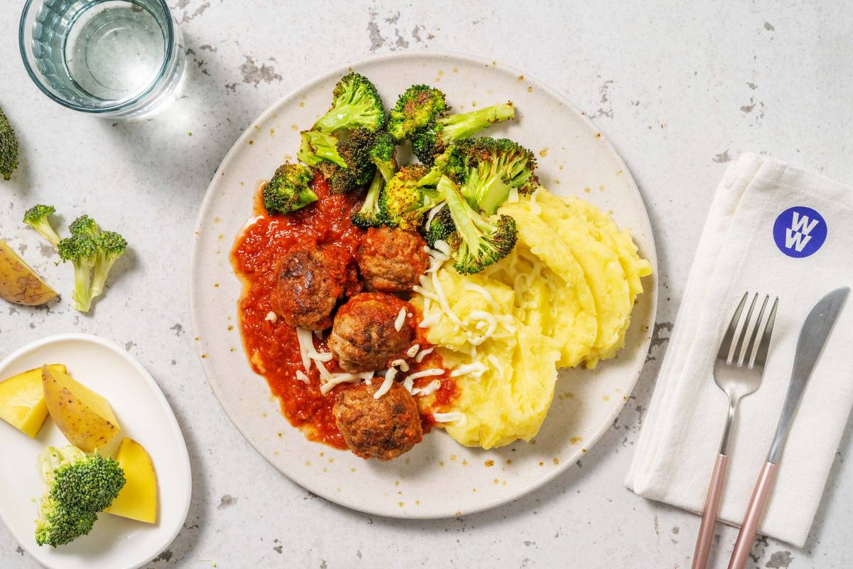 Pork Meatballs in Cajun Tomato Sauce