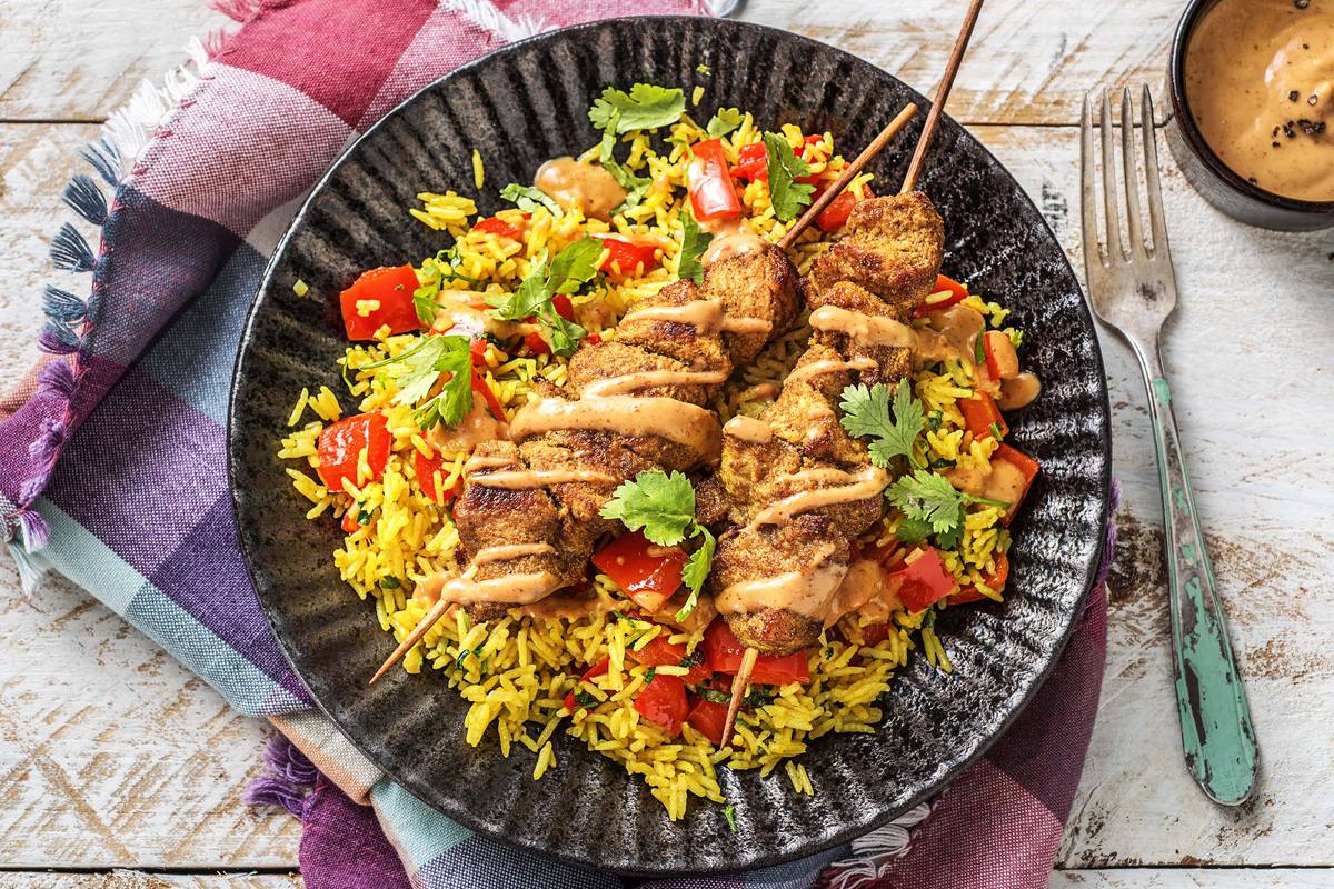 Pork Satay Skewers
