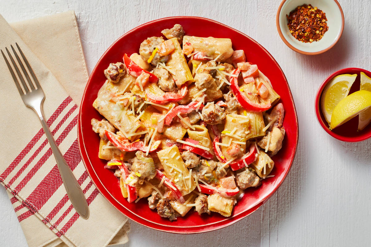 Creamy Turkey Rigatoni