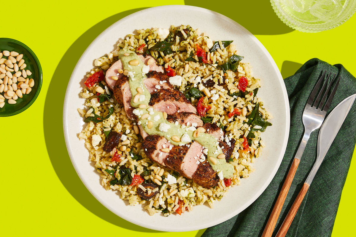 Chicken with Creamy Pistou