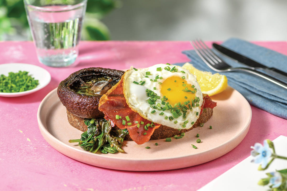 Portabello Mushrooms & Prosciutto