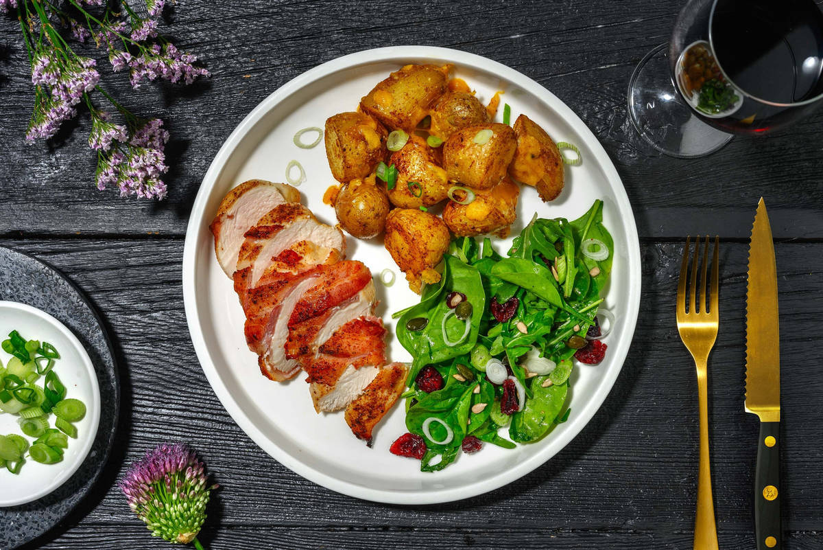 Maple Bacon-Wrapped Chicken