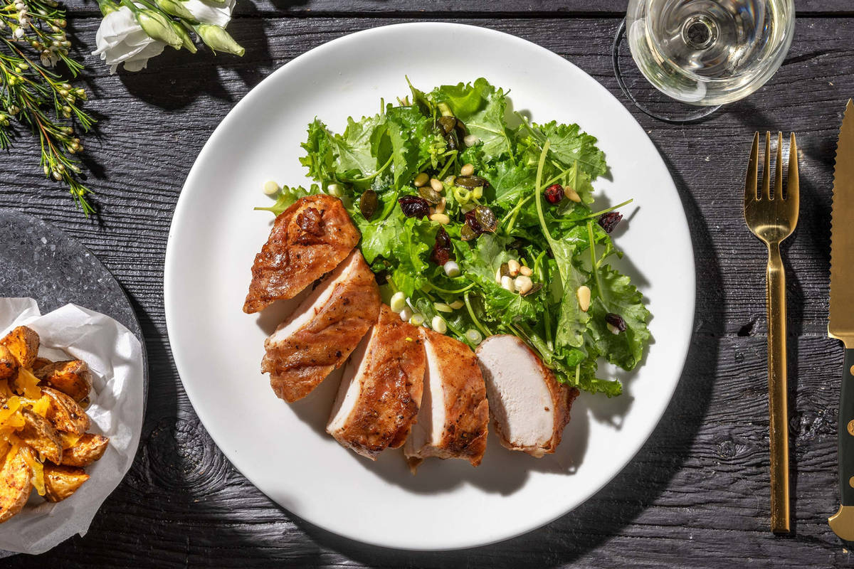 Poulet à l’érable enrobé de bacon