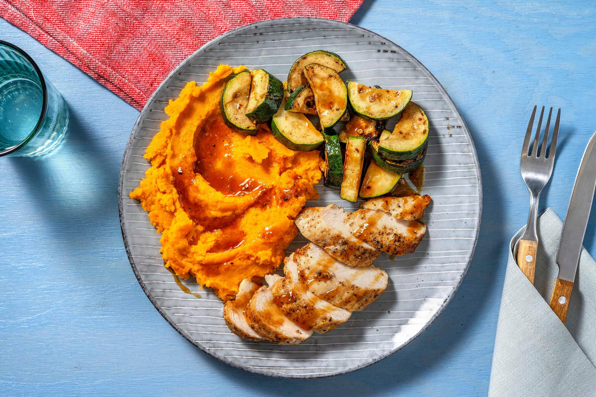 Poulet au miel et à l’ail