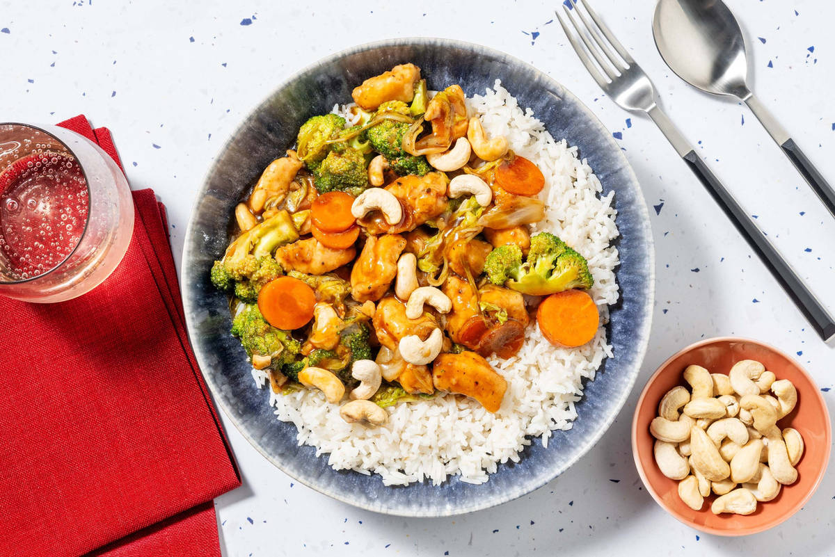 Poulet au noix de cajou