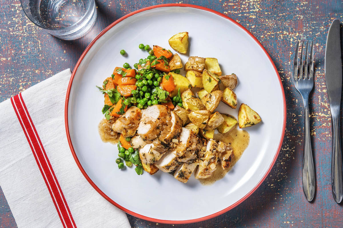 Pan-Seared Thyme Chicken