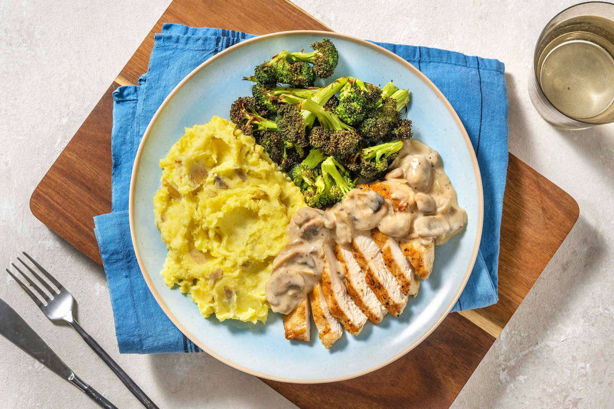 Creamy Mushroom Chicken