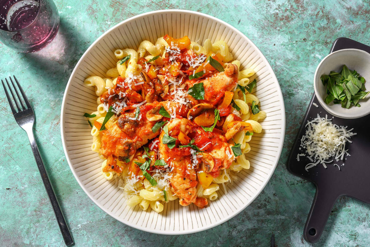 Poulet cacciatore maison