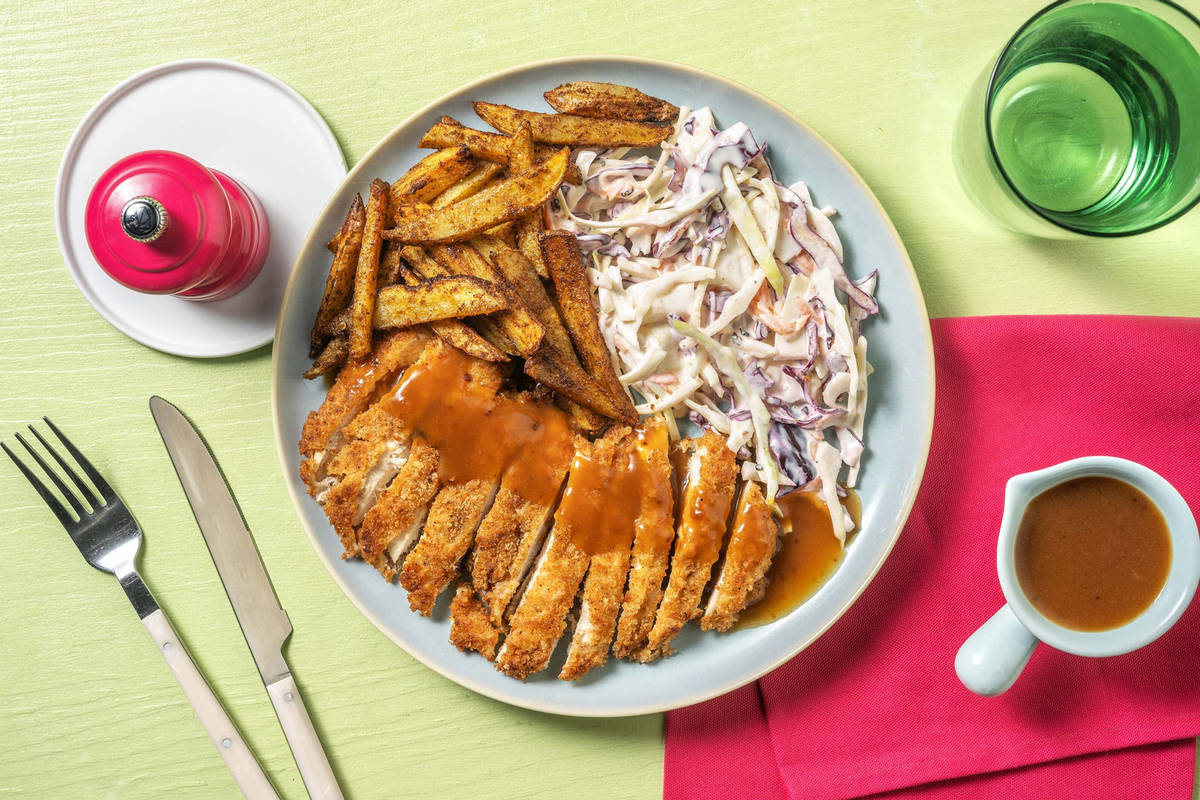 Panko-Crusted Chicken