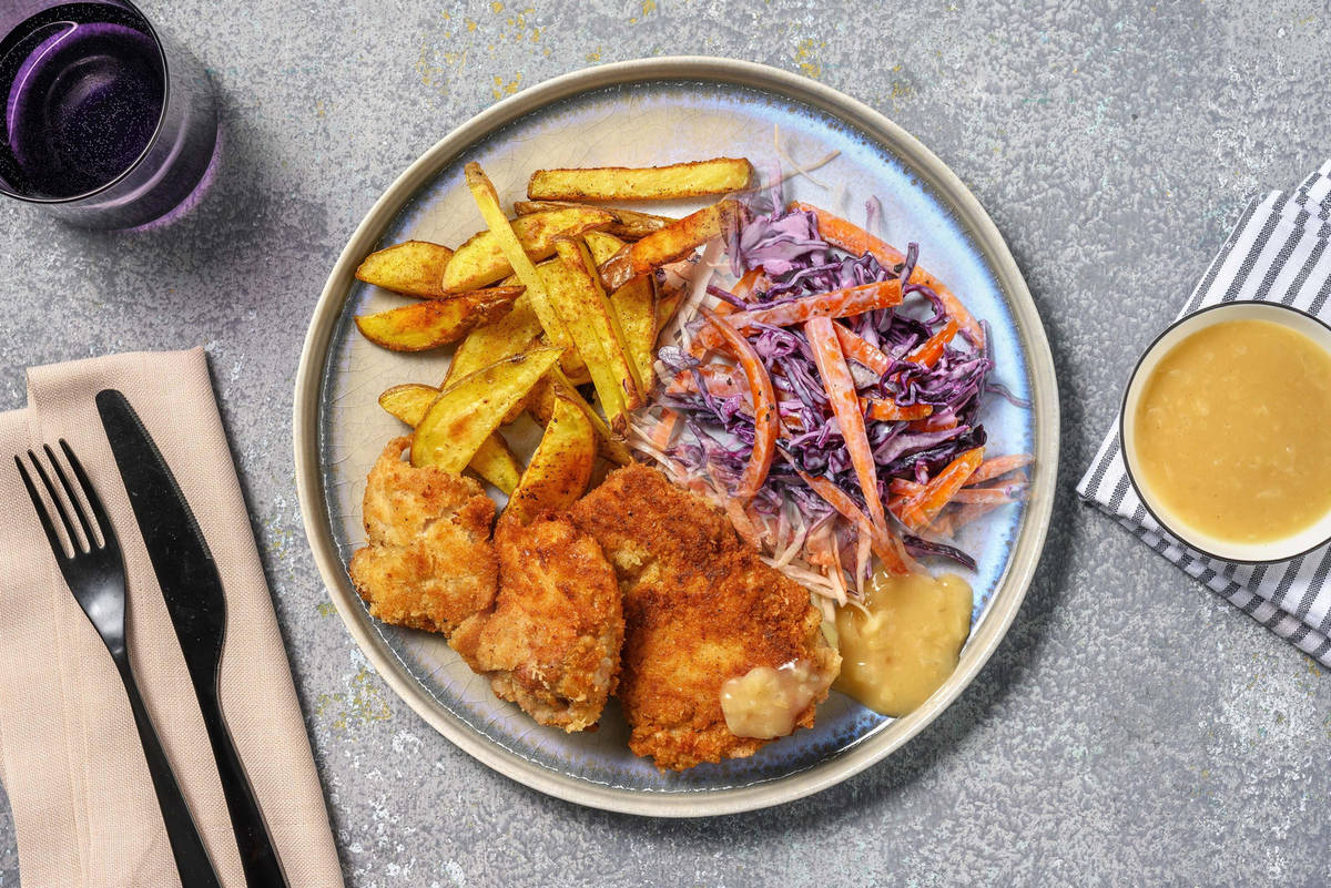 Panko-Crusted Chicken Breasts 