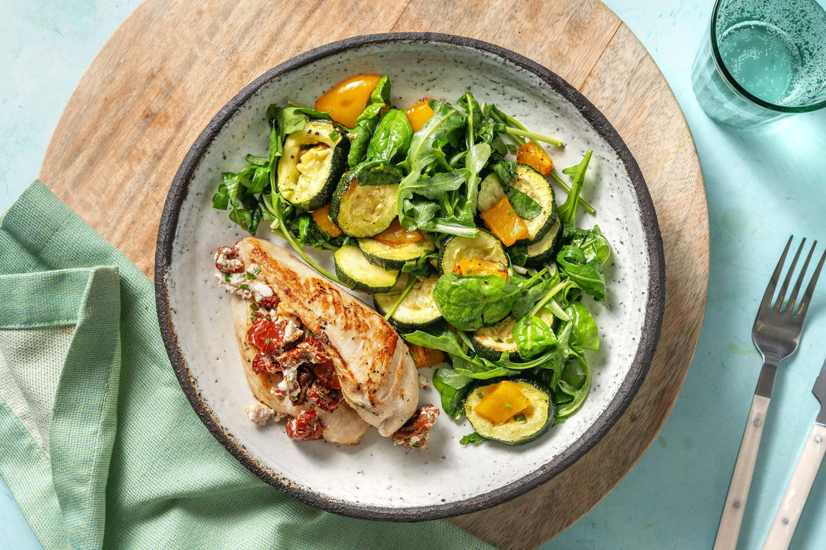 Goat Cheese Stuffed Chicken