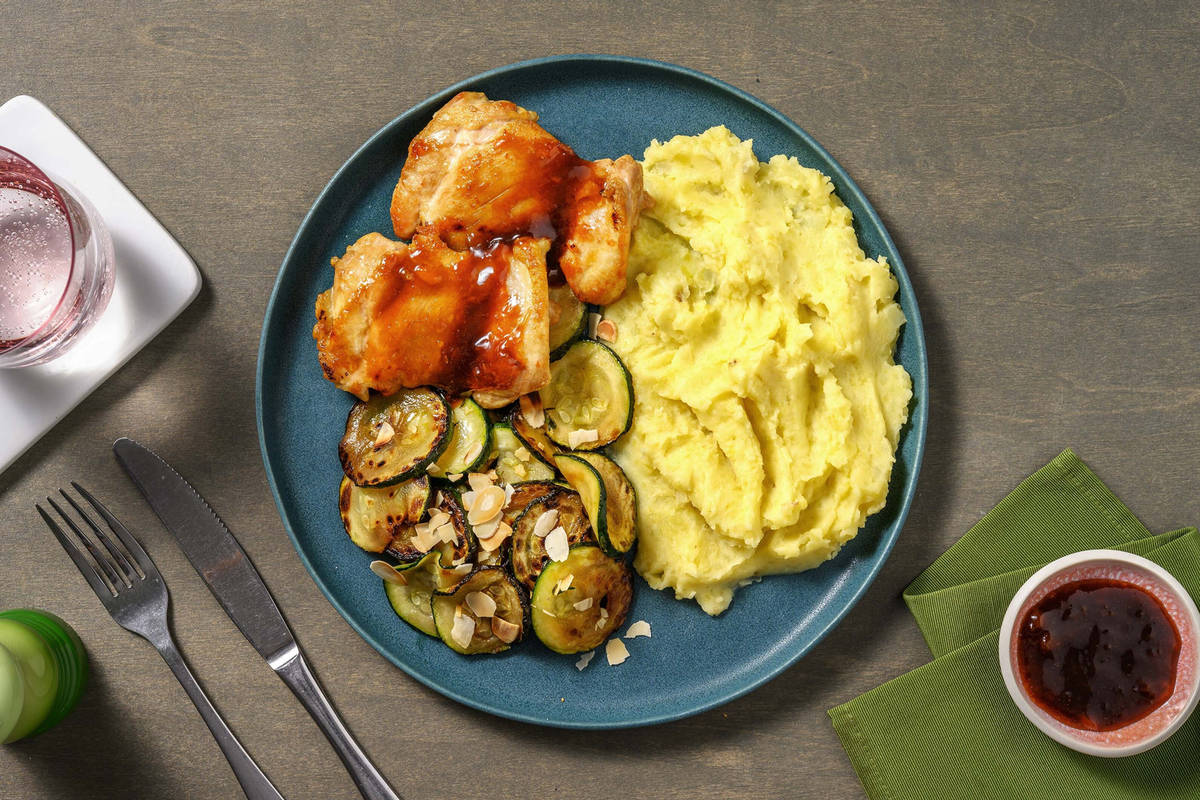 Apricot-Glazed Chicken