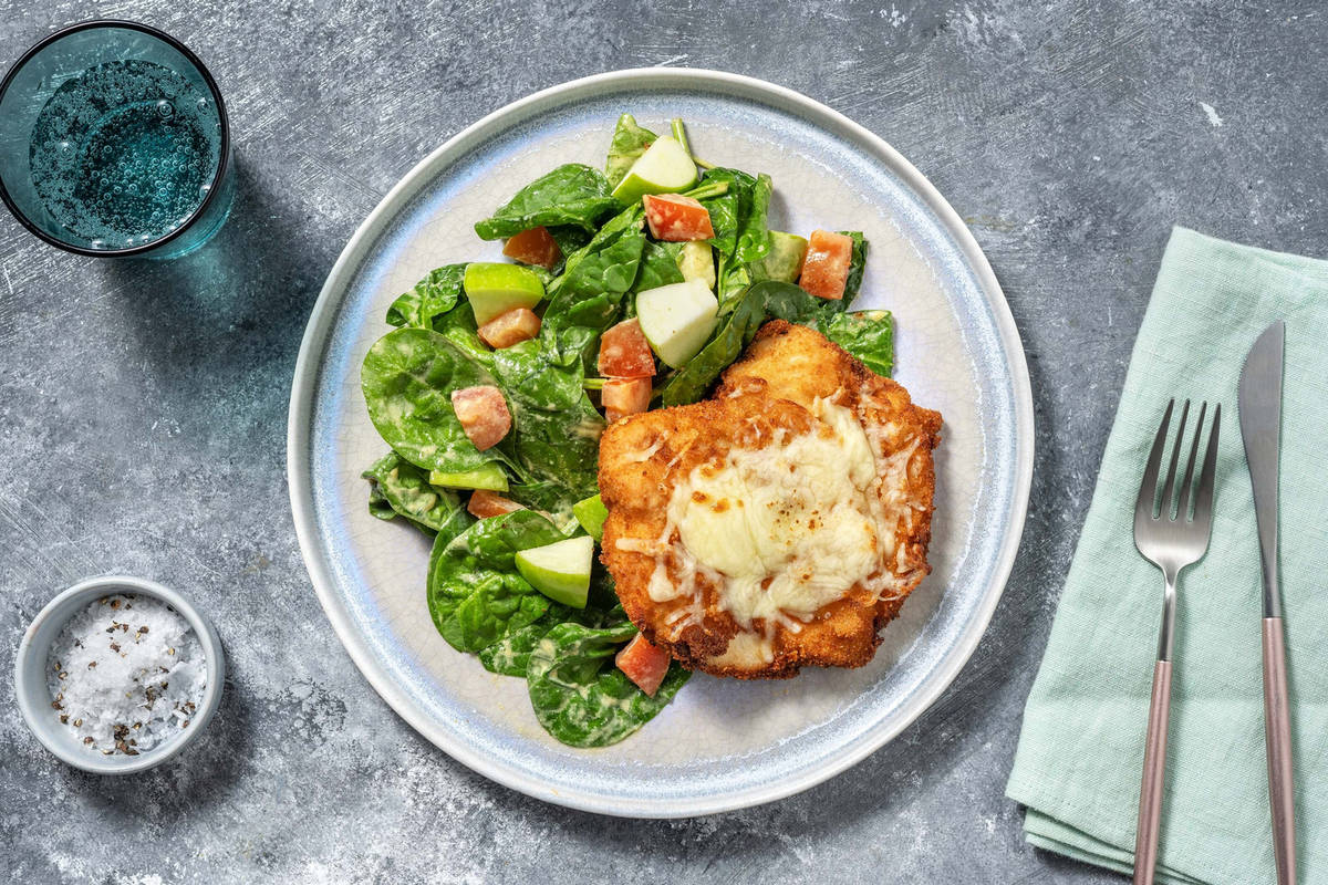 Cheesy Chicken Milanese