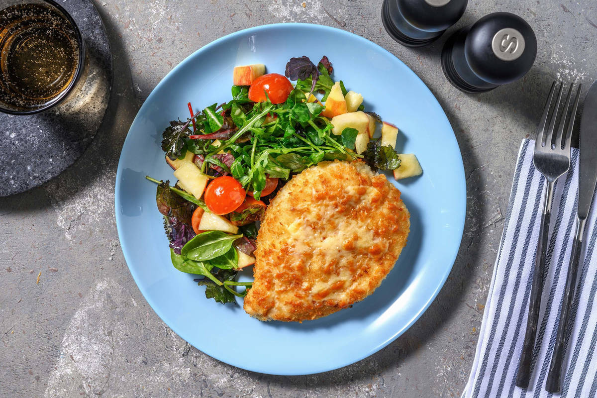 Poulet gratiné à la milanaise