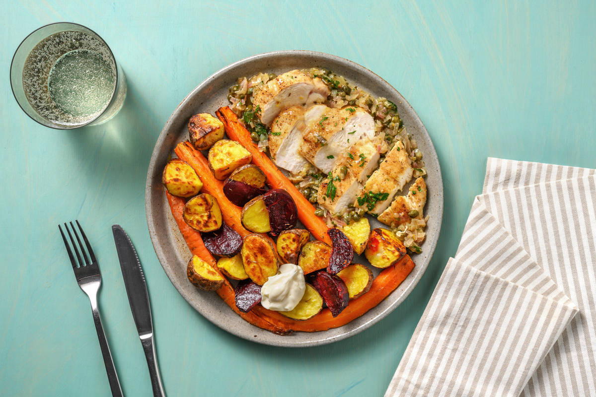 Poulet piccata 