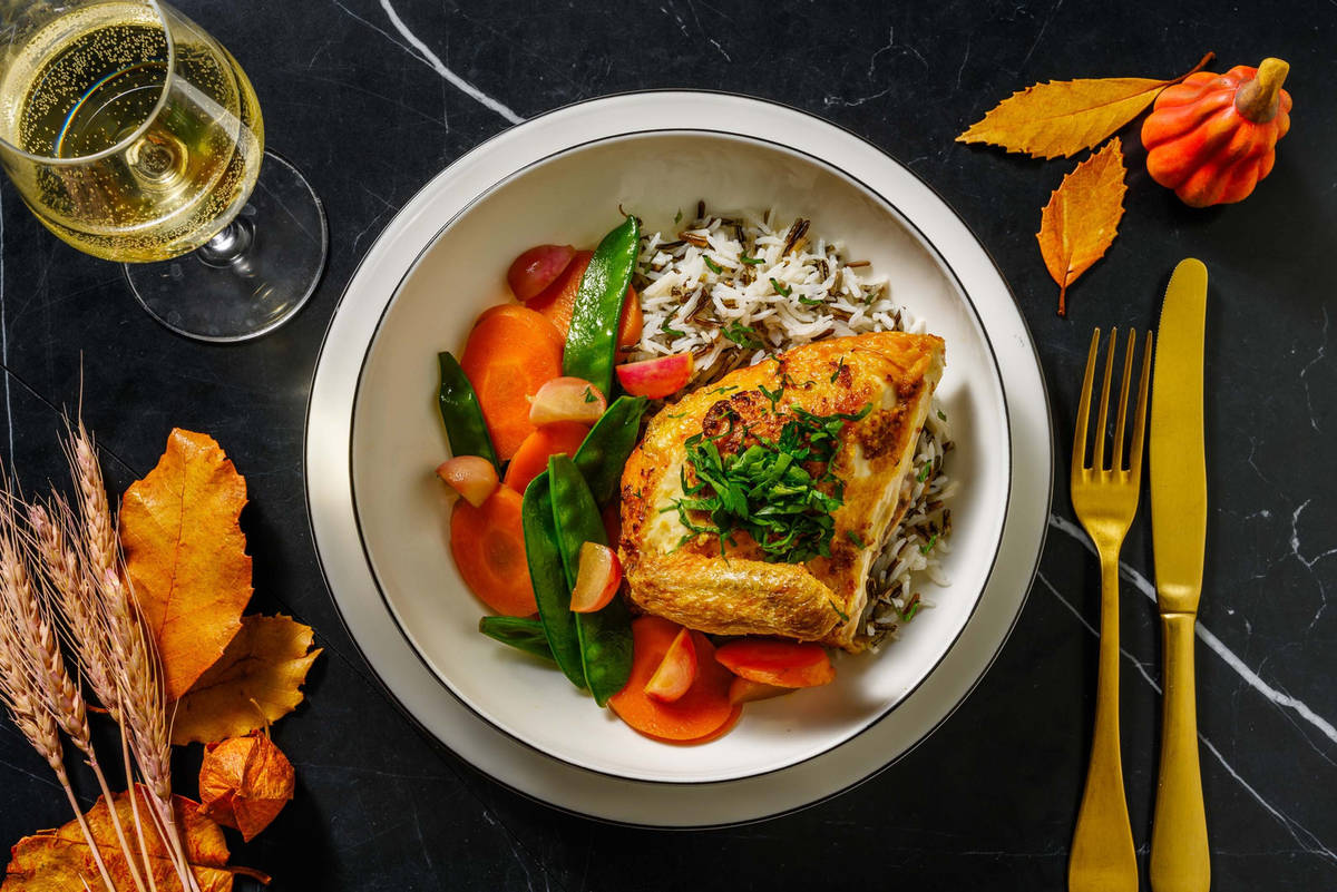 Maple-Mustard Roasted Chicken