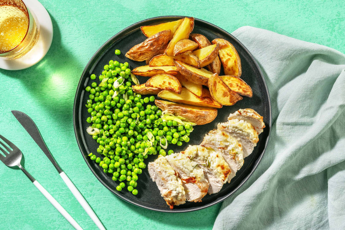 Cheesy Roasted Chicken