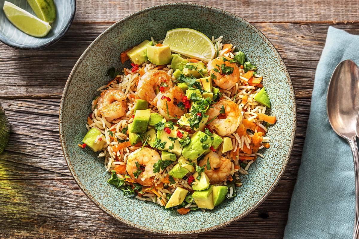 Prawn and Avocado Salad